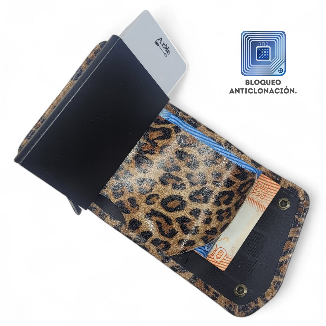 ARKE CHOOSE LEOPARDO - RFID PROTECTION. ¡ENVÍO GRATIS 🇨🇱!